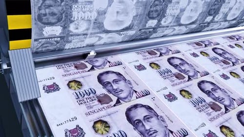 Printing 1000 Singapore Dollar Banknotes 3