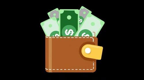 Wallet-Animation HD auf Alpha