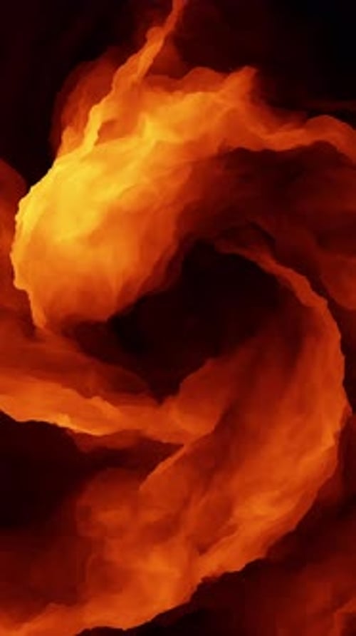 Dynamisches und markantes abstraktes Flammenkunstwerk, perfekt für verschiedene kreative Designprojekte