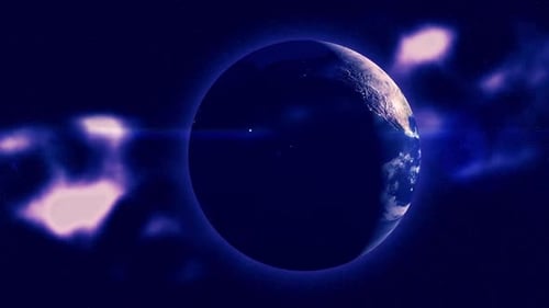 Earth Globe Motion Graphics For Television News Hd