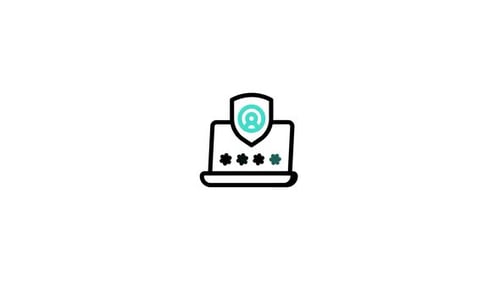 Animiertes Symbol für persönliche Daten