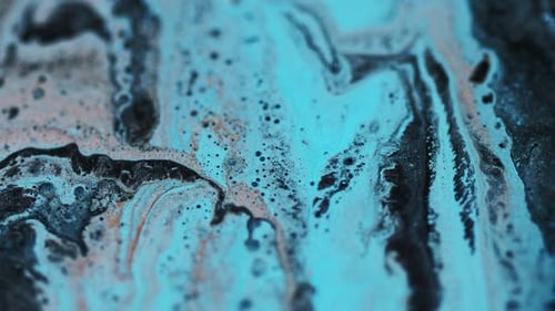 Emulsión brillante, fondo brillante, arena azul