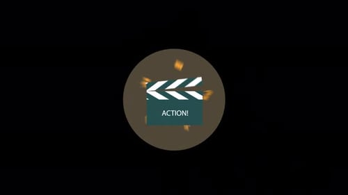 Sammlung von Filmelementen Alpha Channel 4K