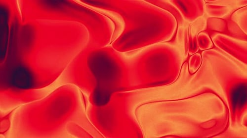 Abstract Lava Flow Gradient Animation Vibrant Red Orange Hues Dynamic Fluid