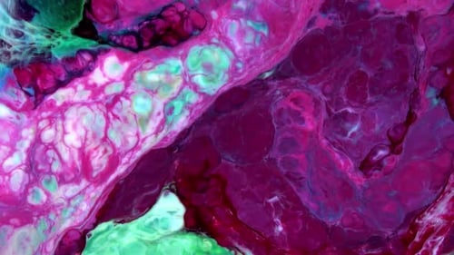 Perfekter mehrfarbiger Bewegungshintergrund mit flüssiger Farbe 103