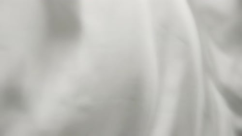 Abstract White Forms Moving Slowly as Background