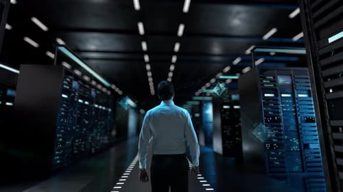 Deje que el administrador de TI active un servidor de centro de datos moderno con holograma