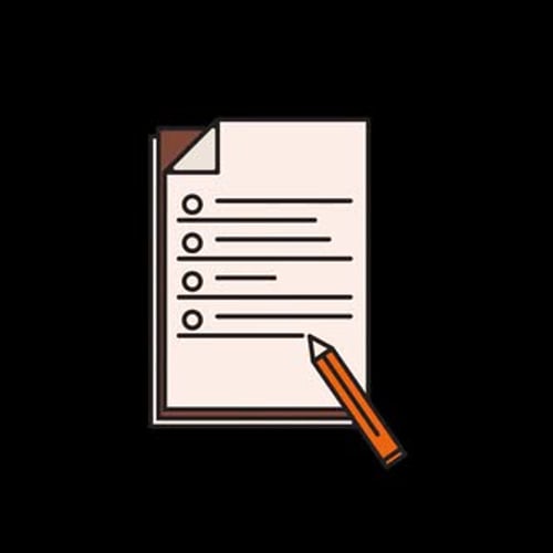 Write To Do List Icon Animation