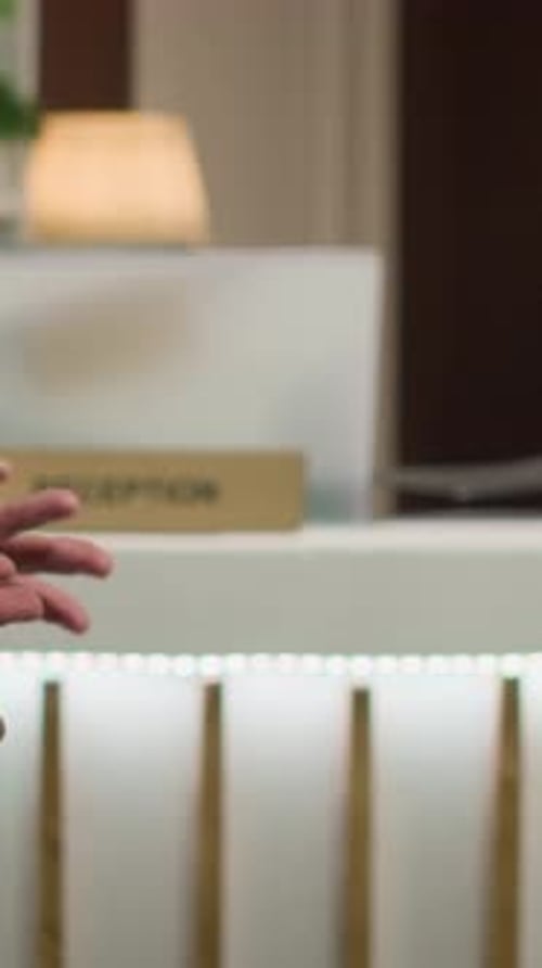 Vertical Video Business Partners Shake Hands on Collab