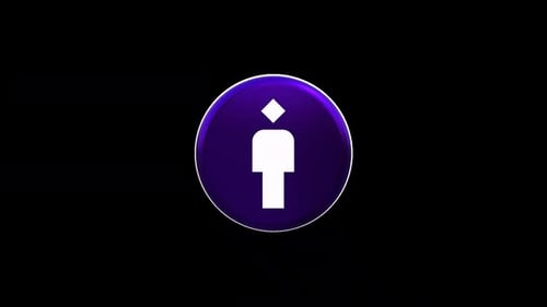 Modern 3D Rotating People Icon Animation