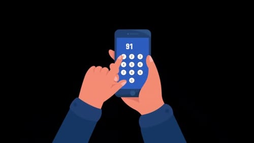 Cartoon 911 Call On Alpha