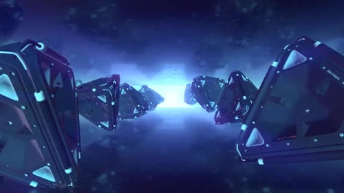 Futuristic Gateway Passage
