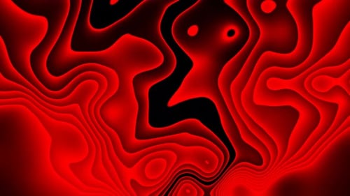 Abstract twist liquid . Animated movement seamless pattern shiny liquid motion background
