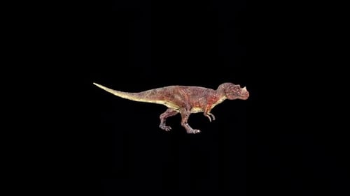 Spaziergang durch den wilden Ceratosaurus