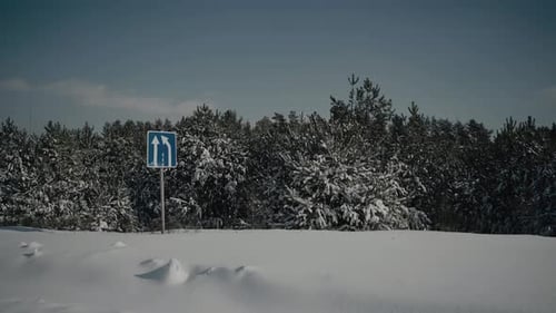 Road Warning Sign