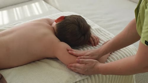 Relaxing Massage for Young Adult at Health Spa