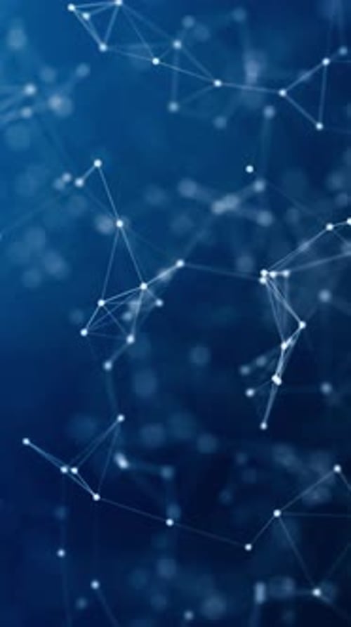 3d Rendered Abstract Plexus Shapes Digital Communication and Technology Background with Lines and