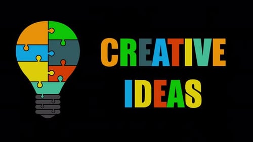 Puzzle Creative Idea Lampe Alphakanal 4K