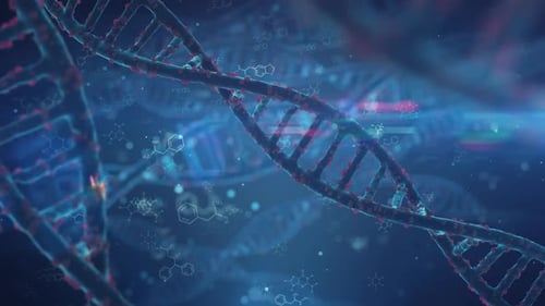 Medizinischer DNA-Hintergrund