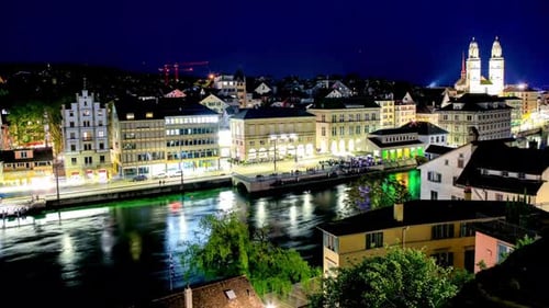Zurich City In Switzerland
