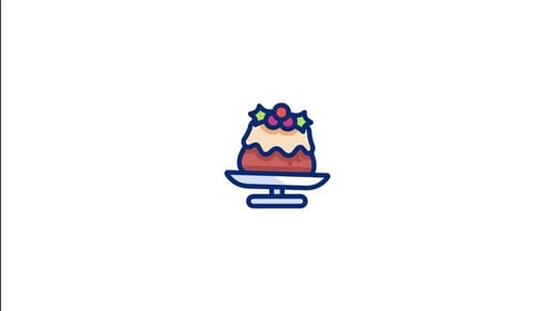 Cake Animated Icon