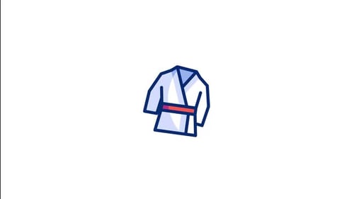 Karate Animated Icon