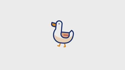 Icono animado de pato V1