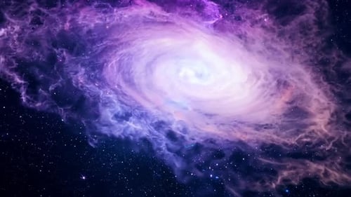 Scène d'animation de la symphonie Cosmic Nebula