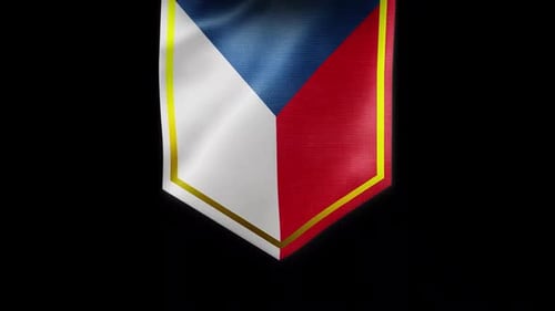 Czechia Flag Banner