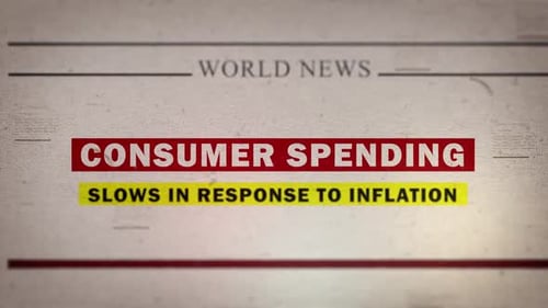 News Headline Text Reveal on Aged Paper