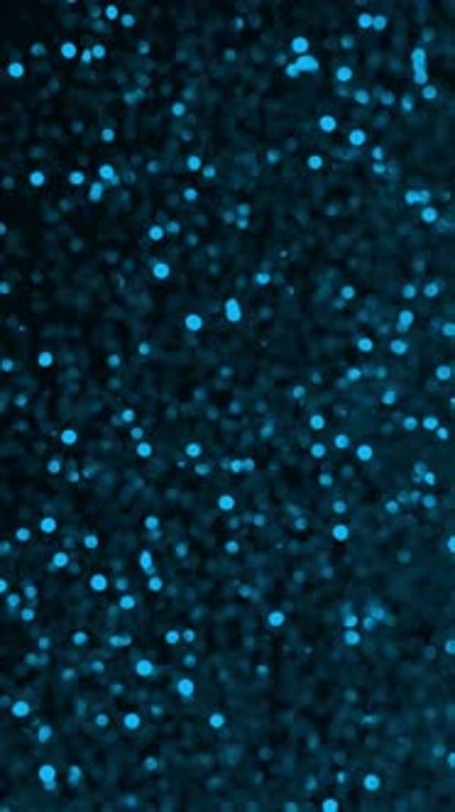 Glitter Particles Movement Background Vertical View