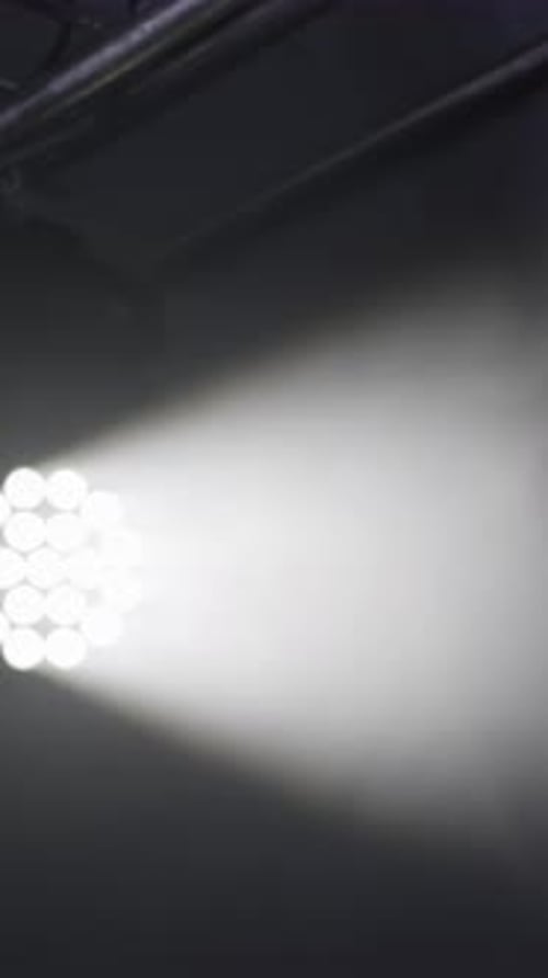 A Spotlight That Powerfully Illuminates the Stage Creating a Stunning Dramatic Effect and Impact
