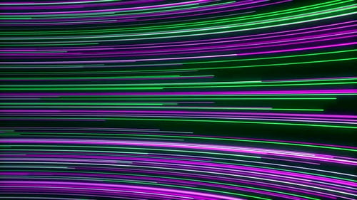 Fond d'un flux de lignes lumineuses rayonnantes