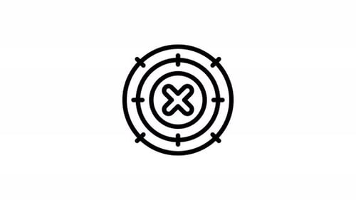 Animation des Ziellinien-Symbols