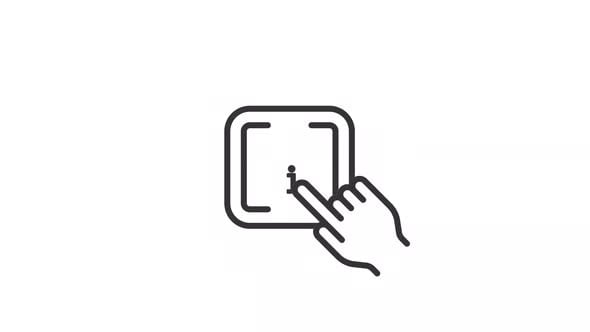 Animated Get Answer Linear Icon, Elements Motion Graphics ft. line ...