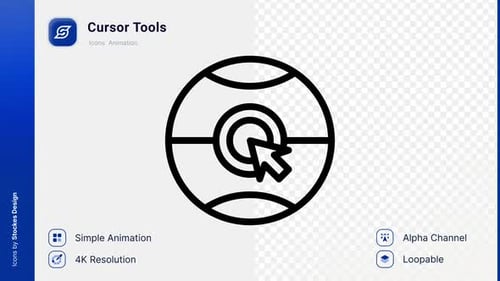 Animation Cursor Tools Icon