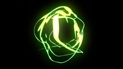 Fluid Cartoon Glow Logo Reveal
