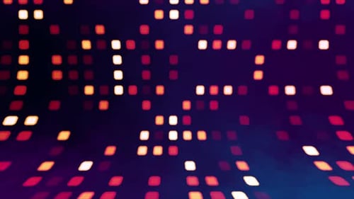 4K Abstract Technology Data Particles | Futuristic Digital Information Flow Background Loop