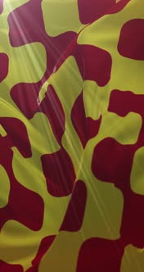 Fluid Waving Abstract Pattern Background