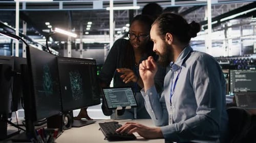 Teamworking System Administrators in Data Center Using AI Automation