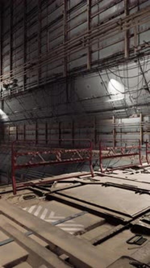 Exploring an Abandoned Warehouse Filled with Shadows and Forgotten Memories