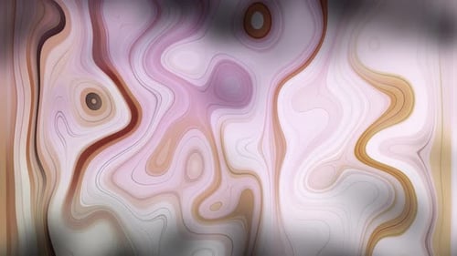 Abstract Flowing Fluid Lines Animated Background