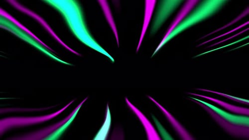 Animation liquide de rayons lumineux abstraits