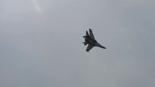 Fighter Jets Soaring Through the Sky