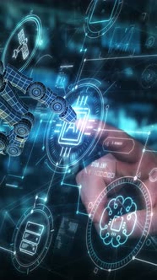 Virtual Interaction of Artificial Intelligence with Humans