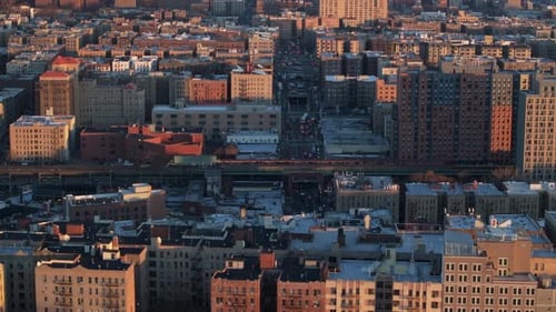 Aerial view of The Bronx