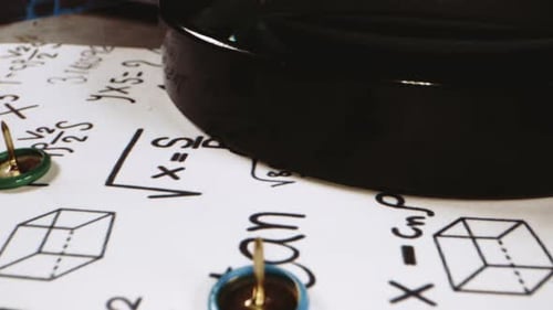 Science Calculation Physics Math And Chemisrty Formulas Background 40