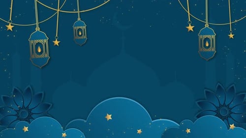Eid Mubarak Ramadan-Hintergrund