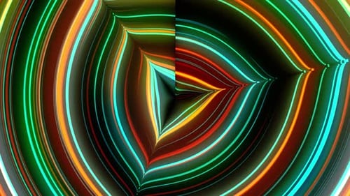 Abstract neon color Gradient wave rotate Background
