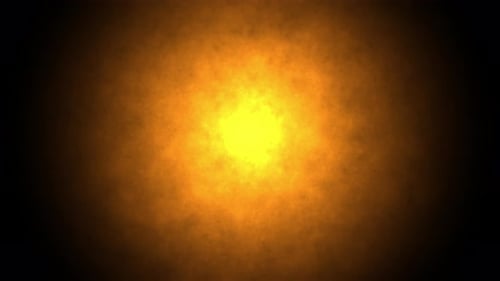 Pulsating Abstract Warm Light Glow Background
